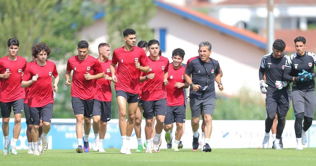 L'équipe irakienne prépare le barrage pour la Coupe du Monde