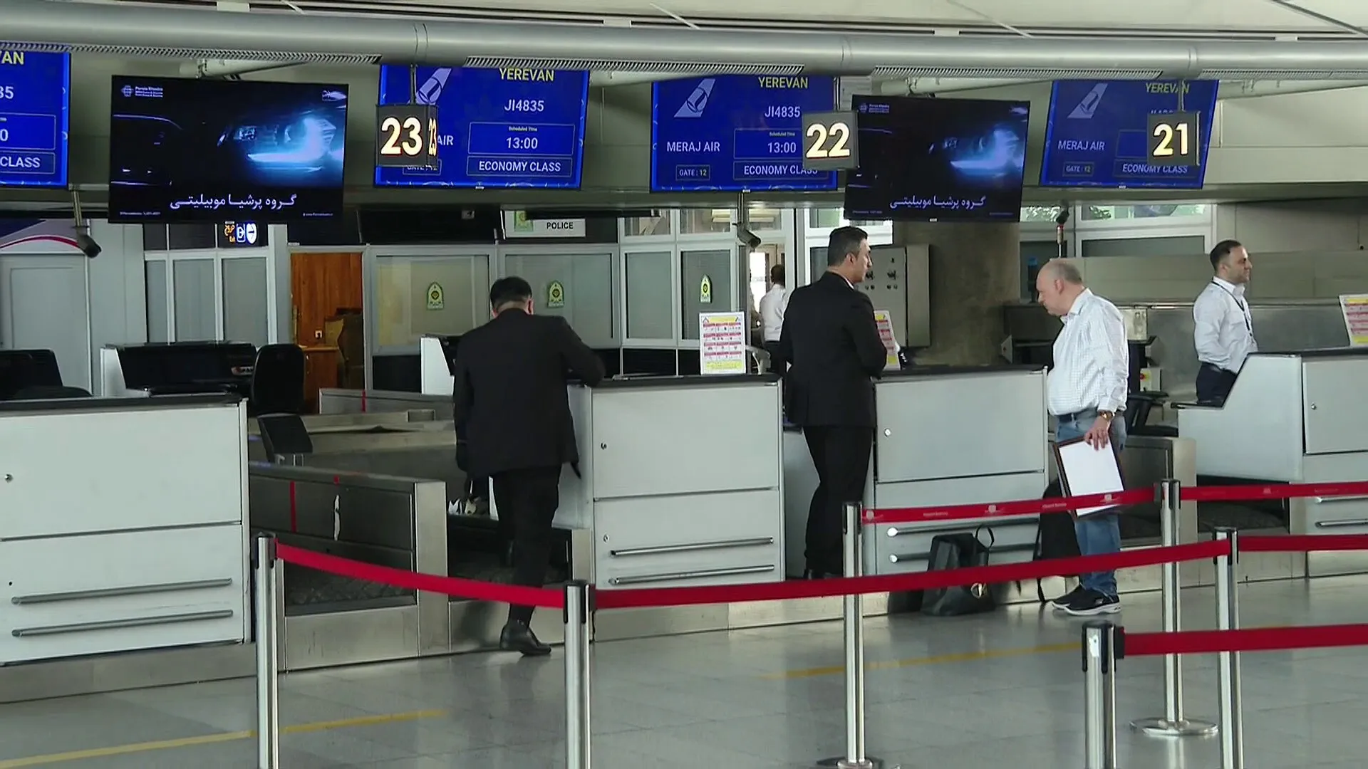 استئناف الرحلات الجوية في مطار الإمام الخميني