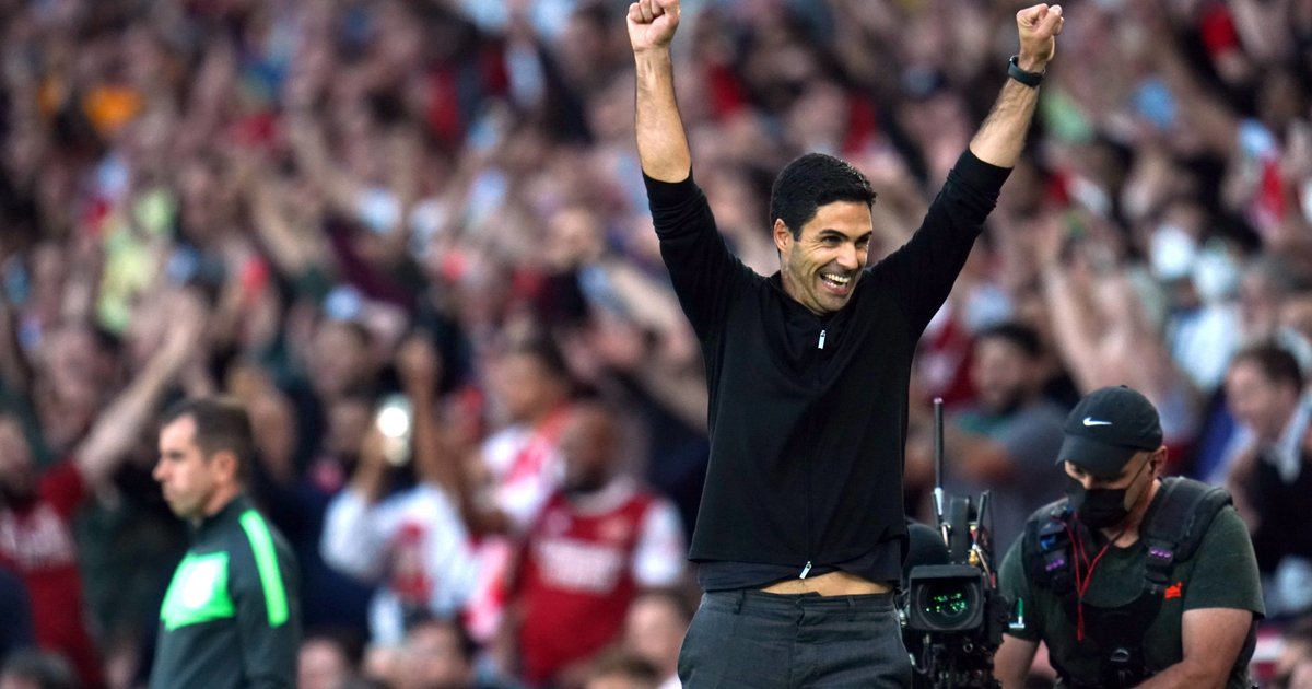 Arteta remporte le prix d'entraîneur du mois en Premier League