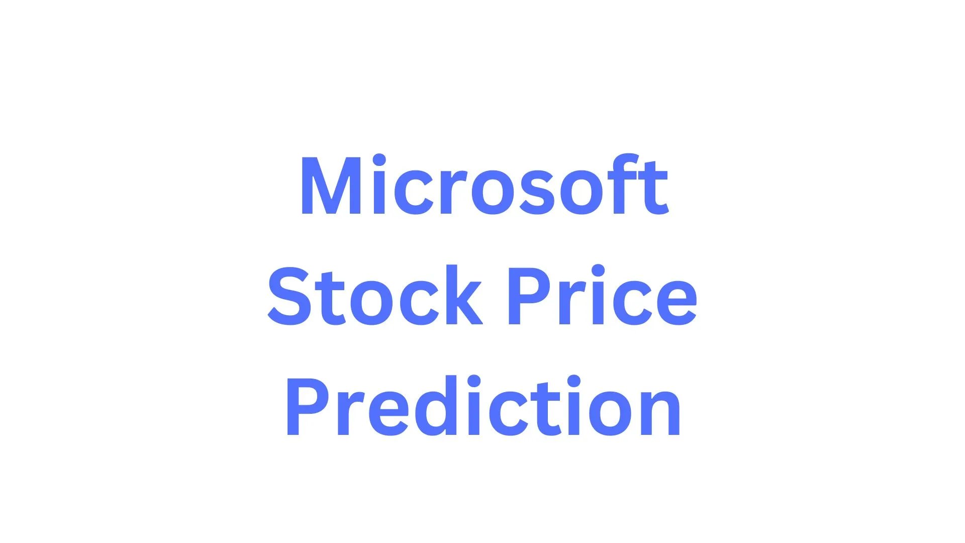 توقعات بارتفاع سهم مايكروسوفت