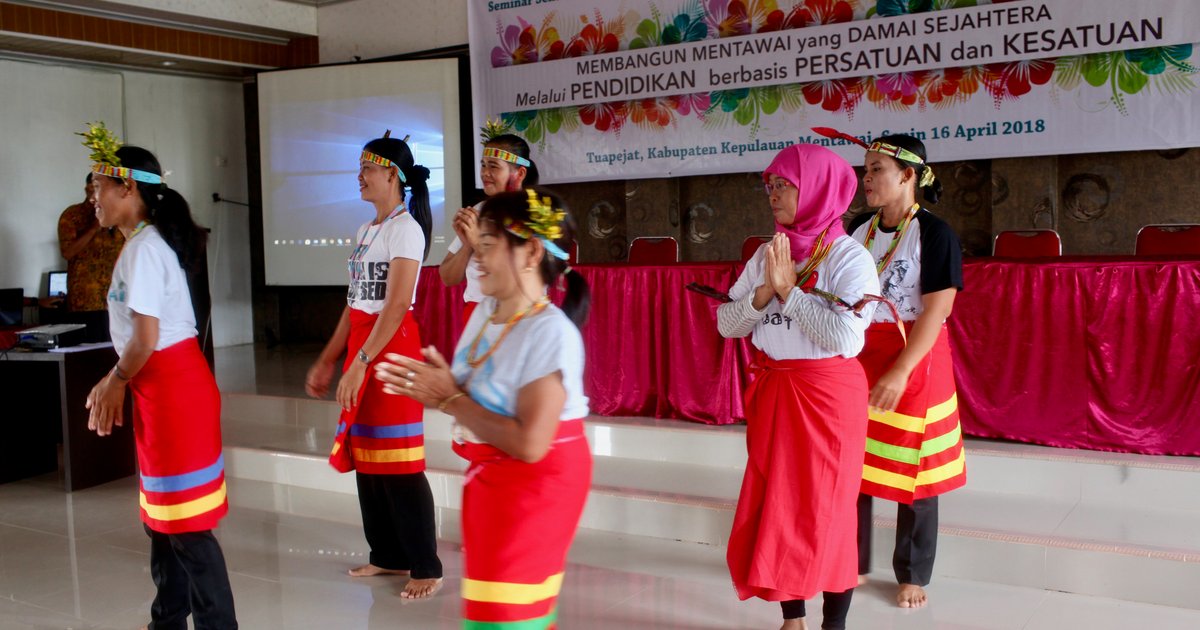 Child from Mentawai Islands Finds Hope in Education