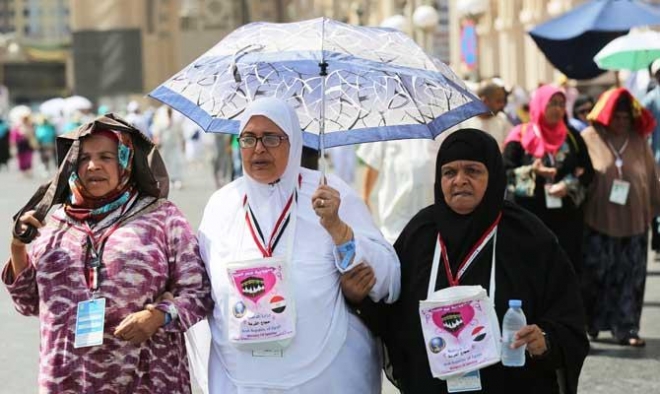 استقبال الحجاج المصريين في مكة المكرمة