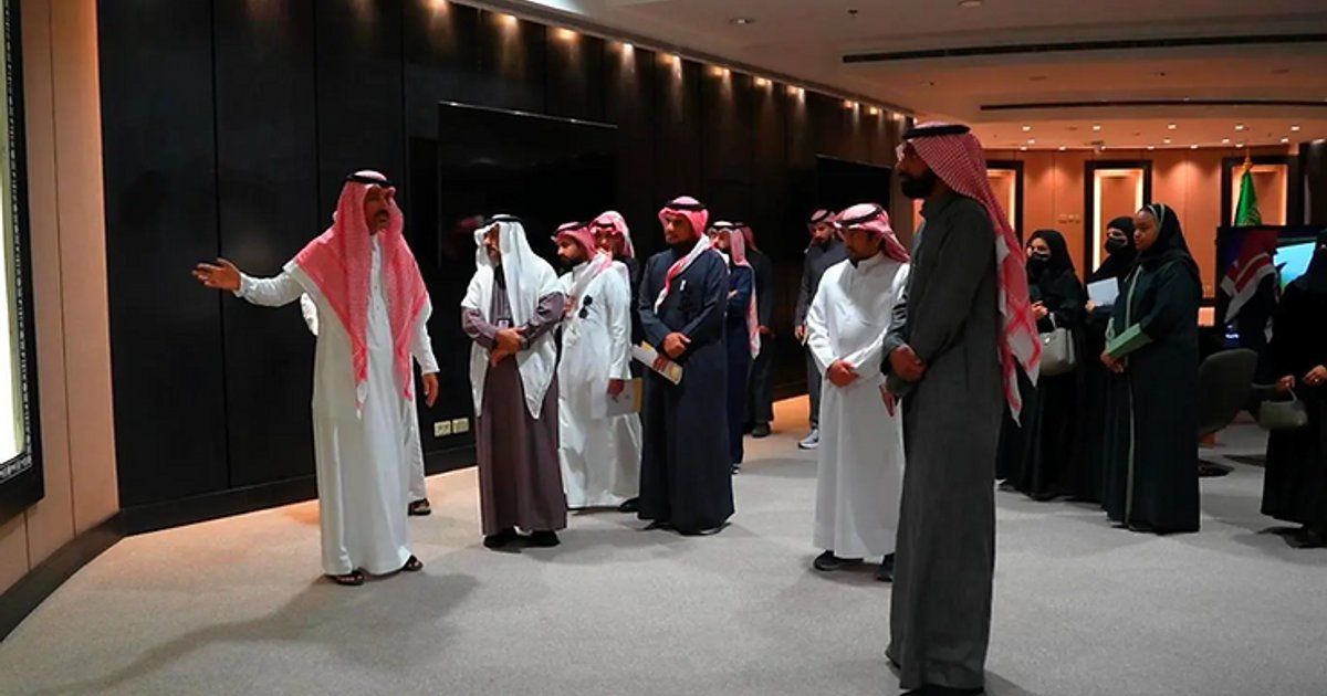 Honor Trainees from King Abdulaziz University in Public Relations