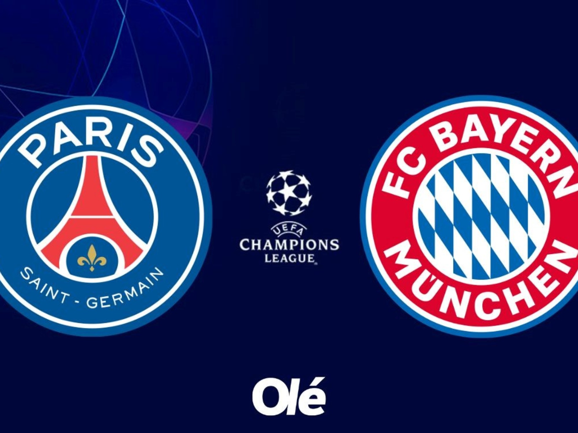 مواجهة باريس سان جيرمان وبايرن ميونيخ في دوري الأبطال