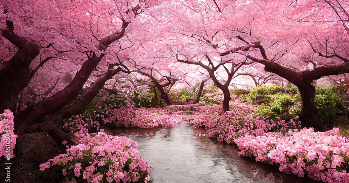 Atemberaubende Landschaften in der Al-Khafs-Oase im Frühling