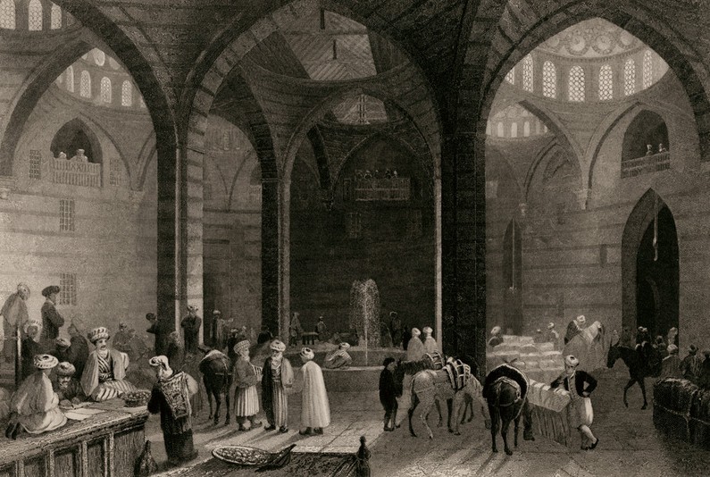 Wiedereröffnung des Khan As'ad Pasha in Damaskus