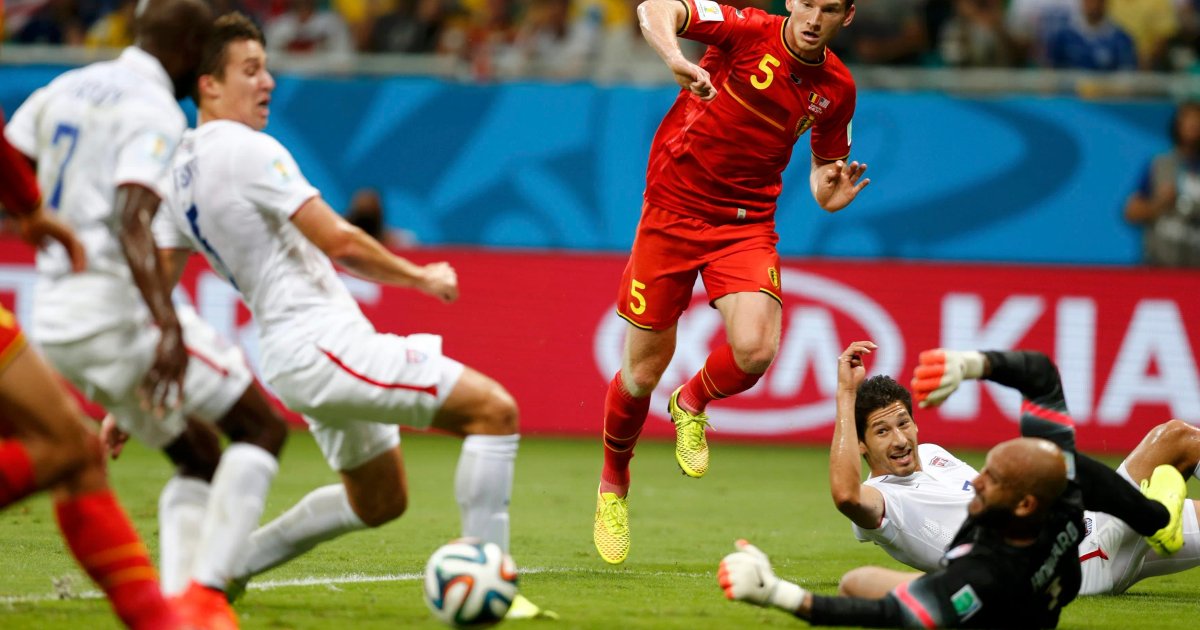 Usa subiscono sconfitta contro il Belgio ai Mondiali