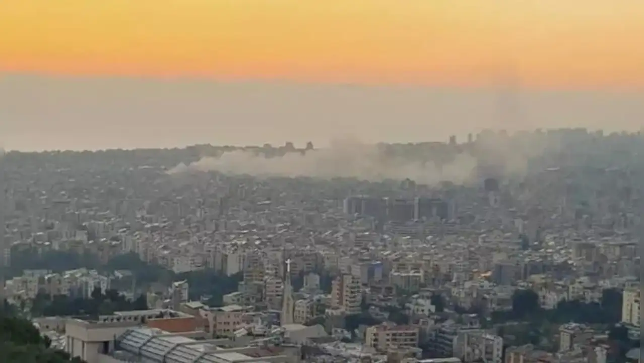 Israels Luftangriff auf Haret Hreik in Beirut