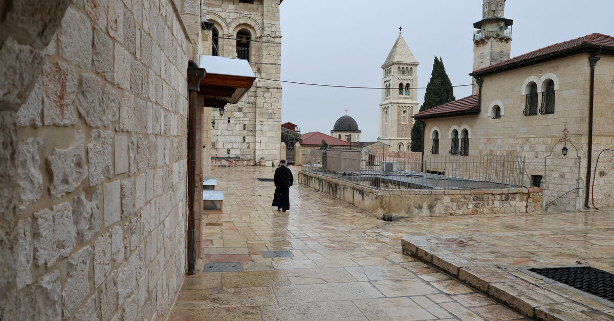Kardinal verhindert Eintritt in die Grabeskirche am Palmen Sonntag