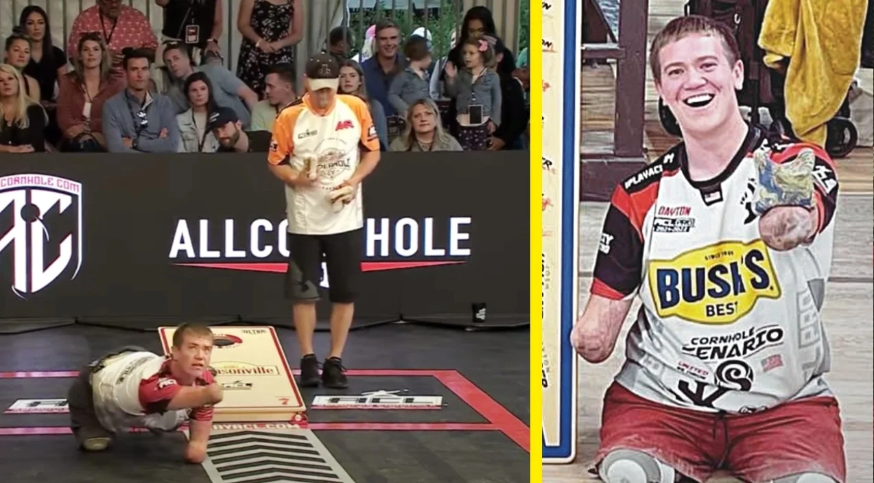 لاعب كورنهول مبتور الأطراف يدافع عن نفسه بعد إطلاق نار