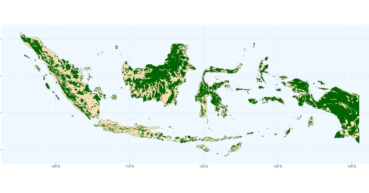 توزيع أشجار لحماية الغابات في إندونيسيا