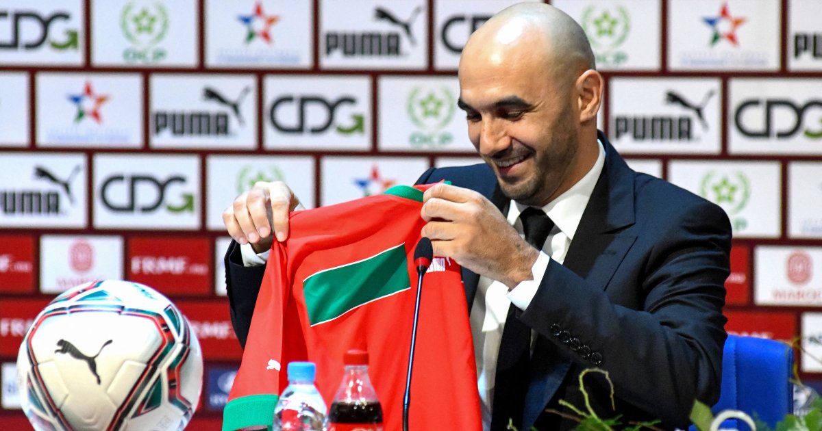 Début de Walid Regragui avec l'équipe du Maroc