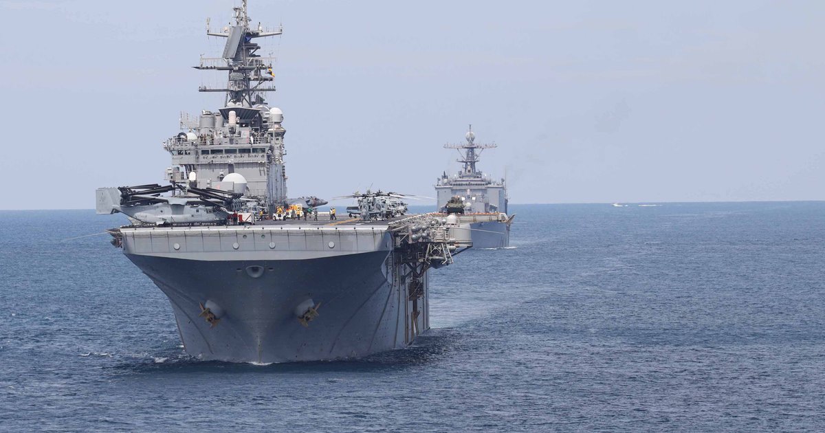 Frégate américaine se dirige vers le Moyen-Orient