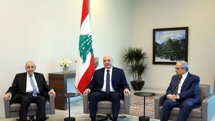 اجتماع عون وبري وسلام لتوحيد الصفوف في لبنان