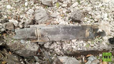 Teile einer Drohne stürzen in Aasiya im Nordlibanon ab