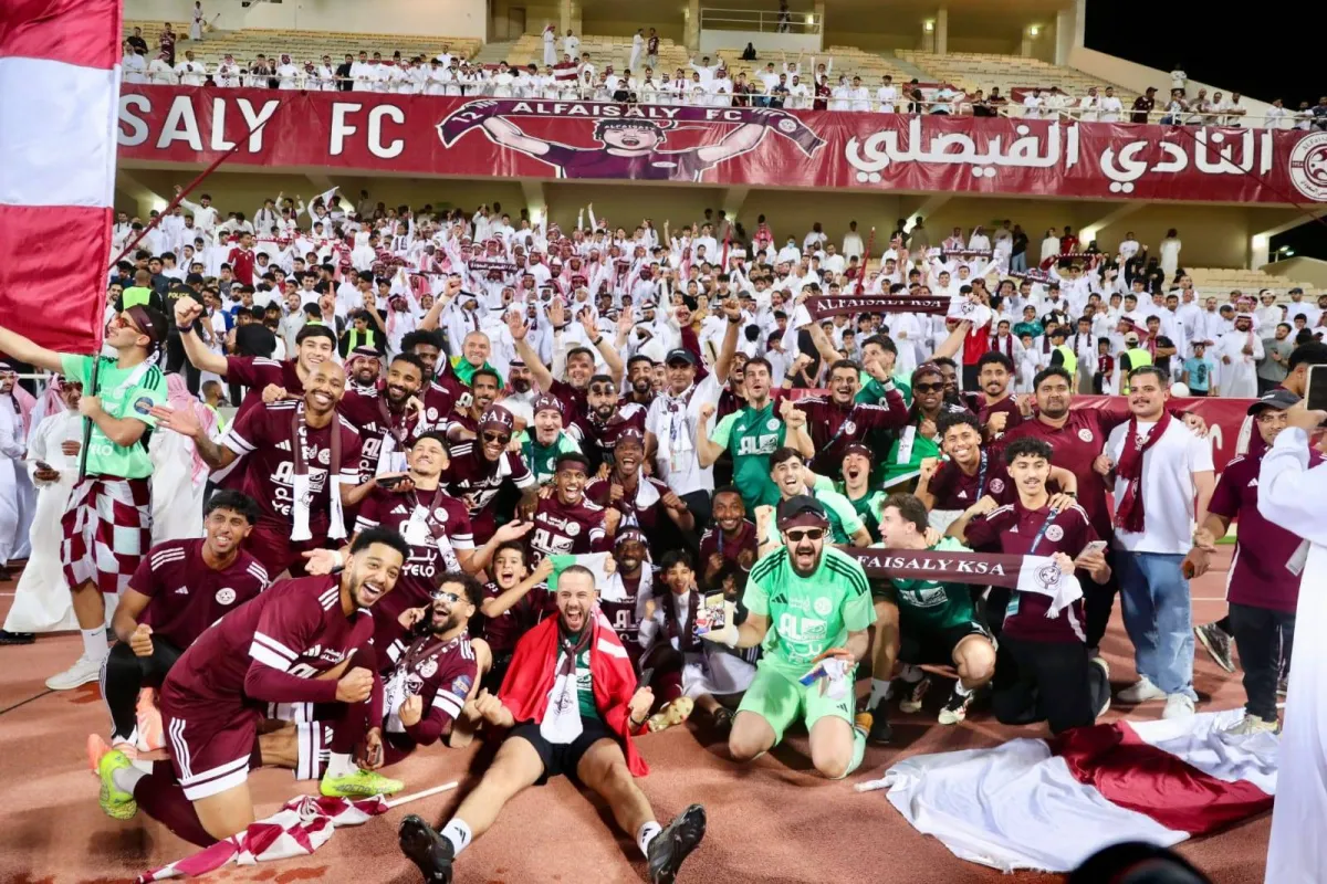الفيصلي يعود لدوري المحترفين السعودي بفوز كبير