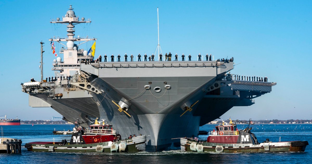 USS Massachusetts tritt der US-Flotte im Golf bei