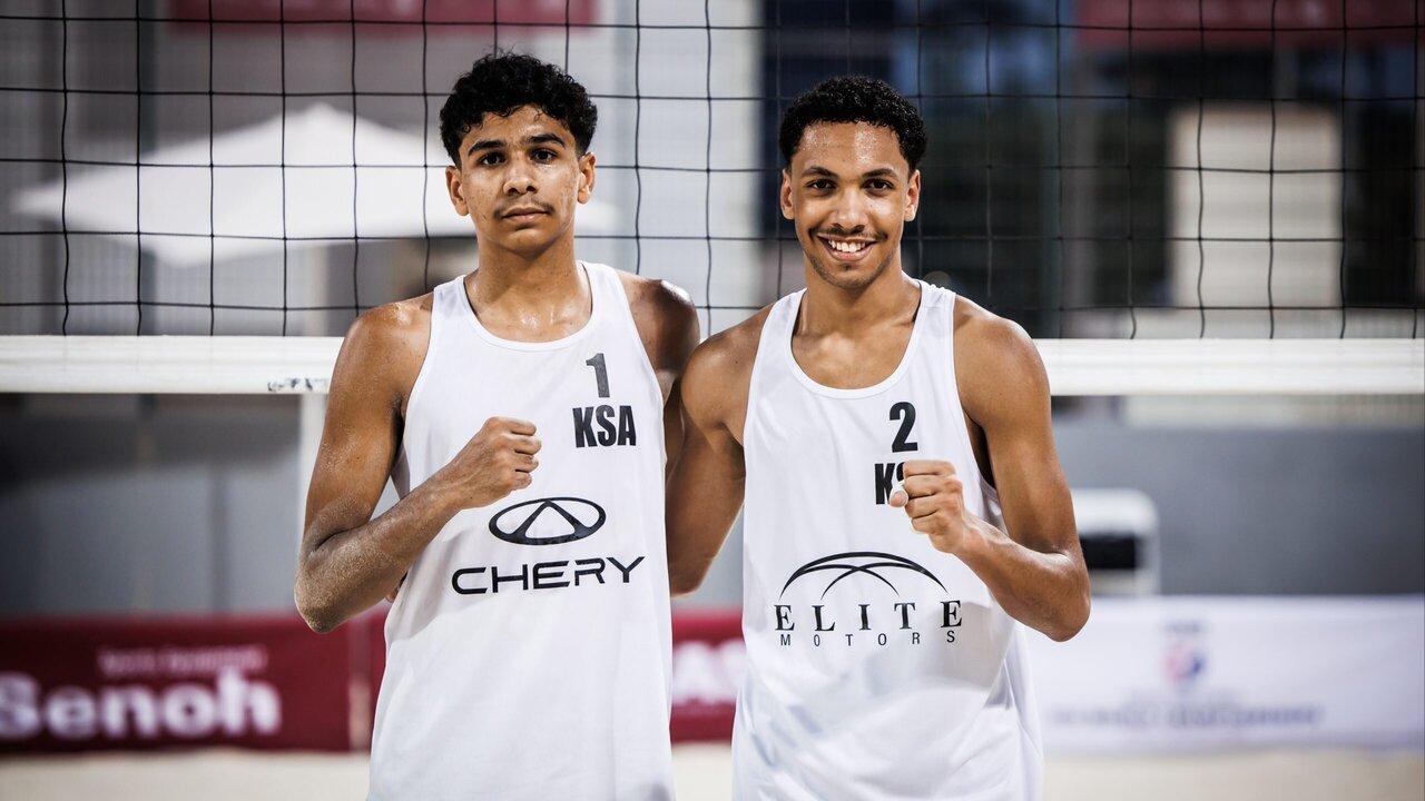 Clôture des compétitions de beach-volley aux Jeux Saoudiens 2022