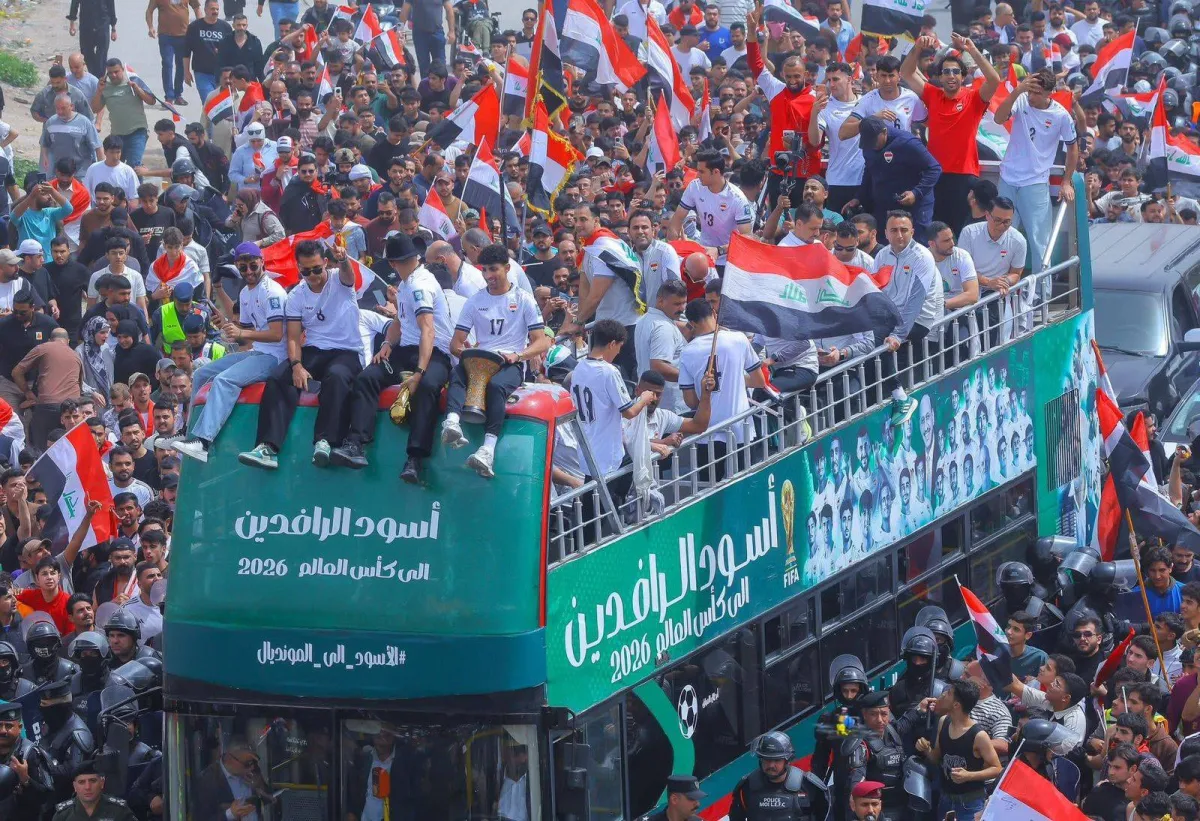 Irak qualifiziert sich für die WM 2026: Feierlichkeiten in Bagdad