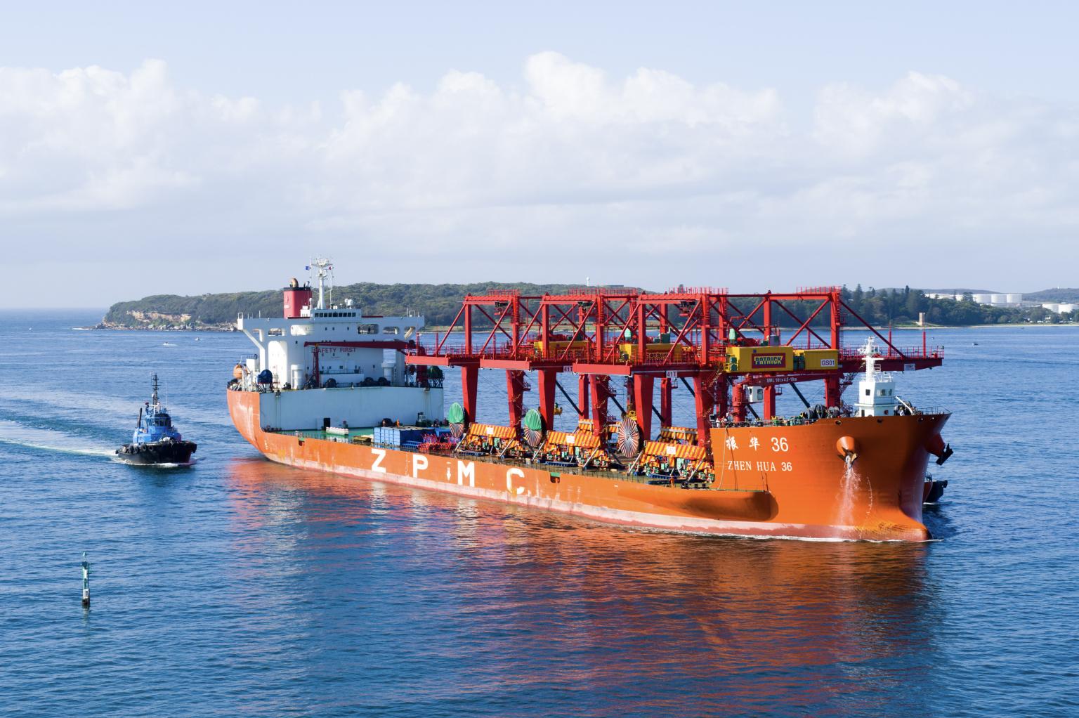 وصول أوناش جديدة إلى محطة سفاجا 2 لتعزيز البنية التحتية