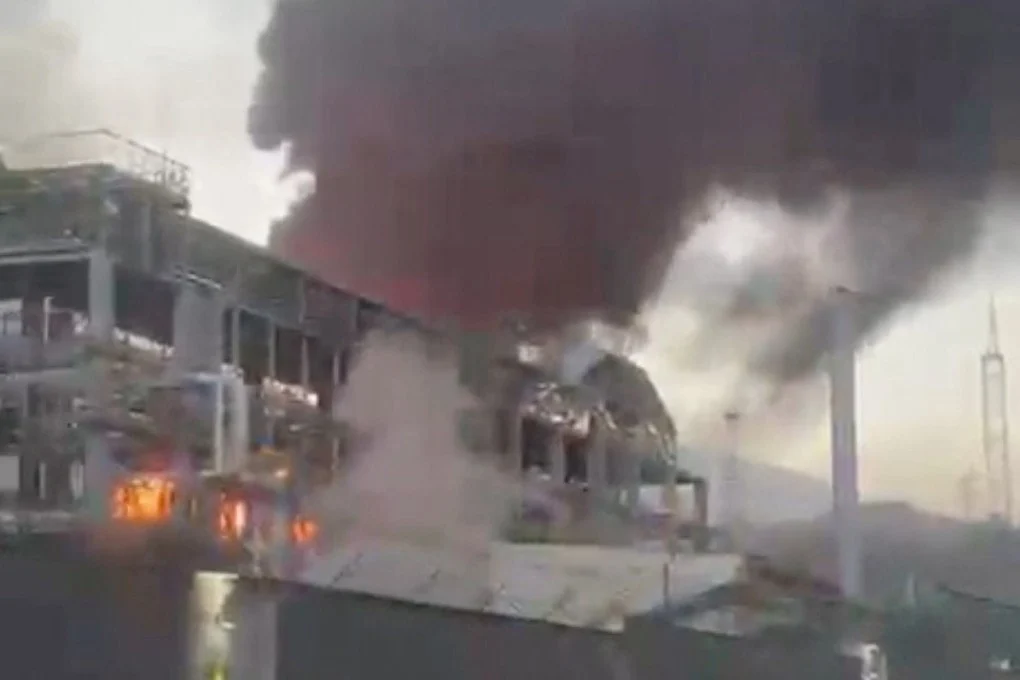 هجوم أوكراني على مصفاة نفط روسية