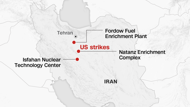 Israel conducts airstrikes on Iran using 650 bombs