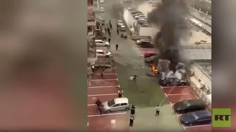 Fires in Kiryat Ata Due to Iranian Rocket