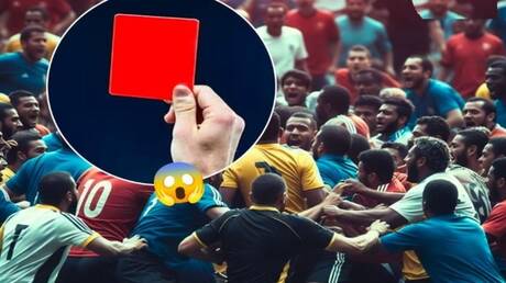 فضيحة طرد 24 لاعبًا في مباراة كرة قدم فرنسية