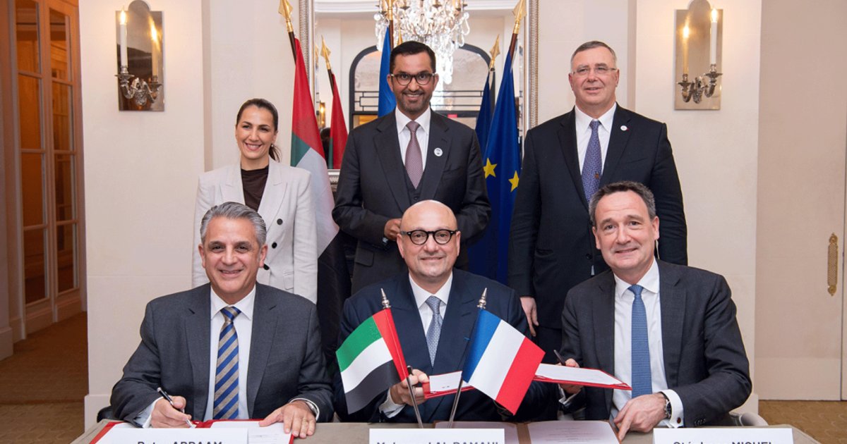 Masdar and Total Partnership to Boost Renewable Energy