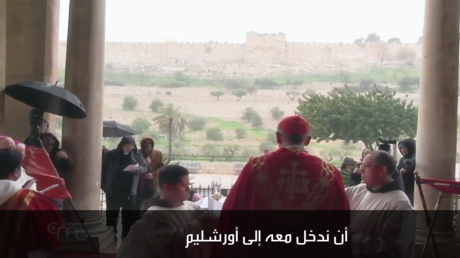 Prière pour la paix à Jérusalem après l'interdiction