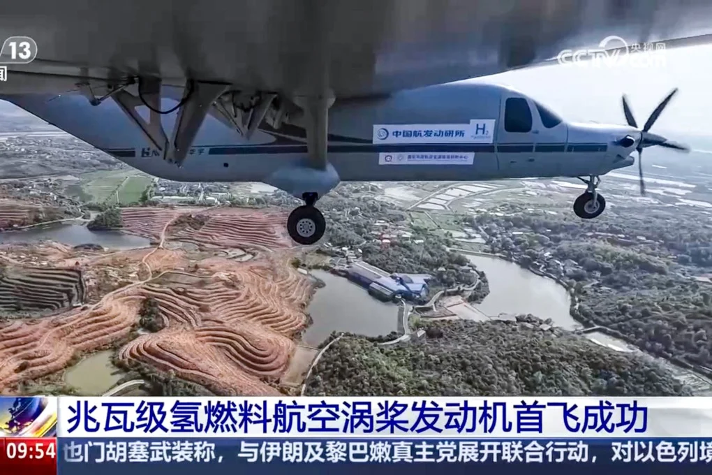 First Successful Hydrogen-Powered Cargo Flight in China