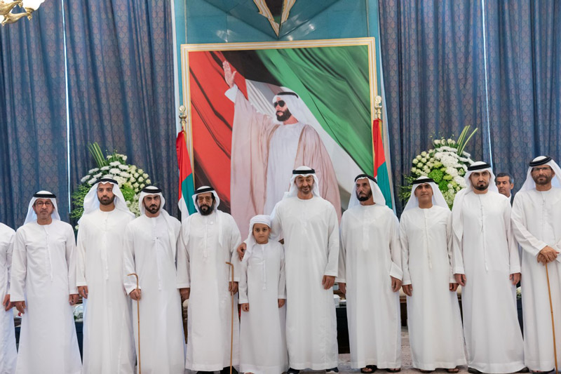 سلطان بن زايد يحضر أفراح المهيري في الإمارات