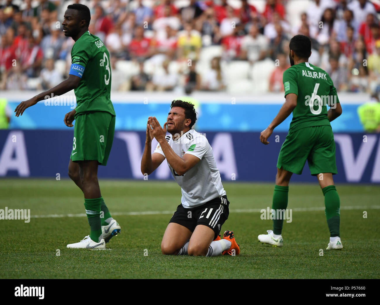 Trezeguet marque le deuxième but pour l'Égypte