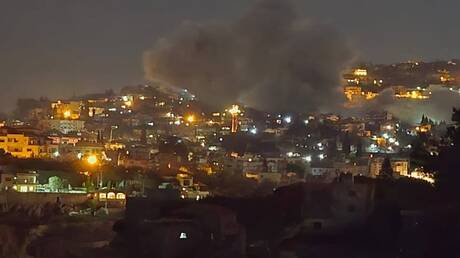 مقتل عناصر الدفاع المدني اللبناني في غارة إسرائيلية