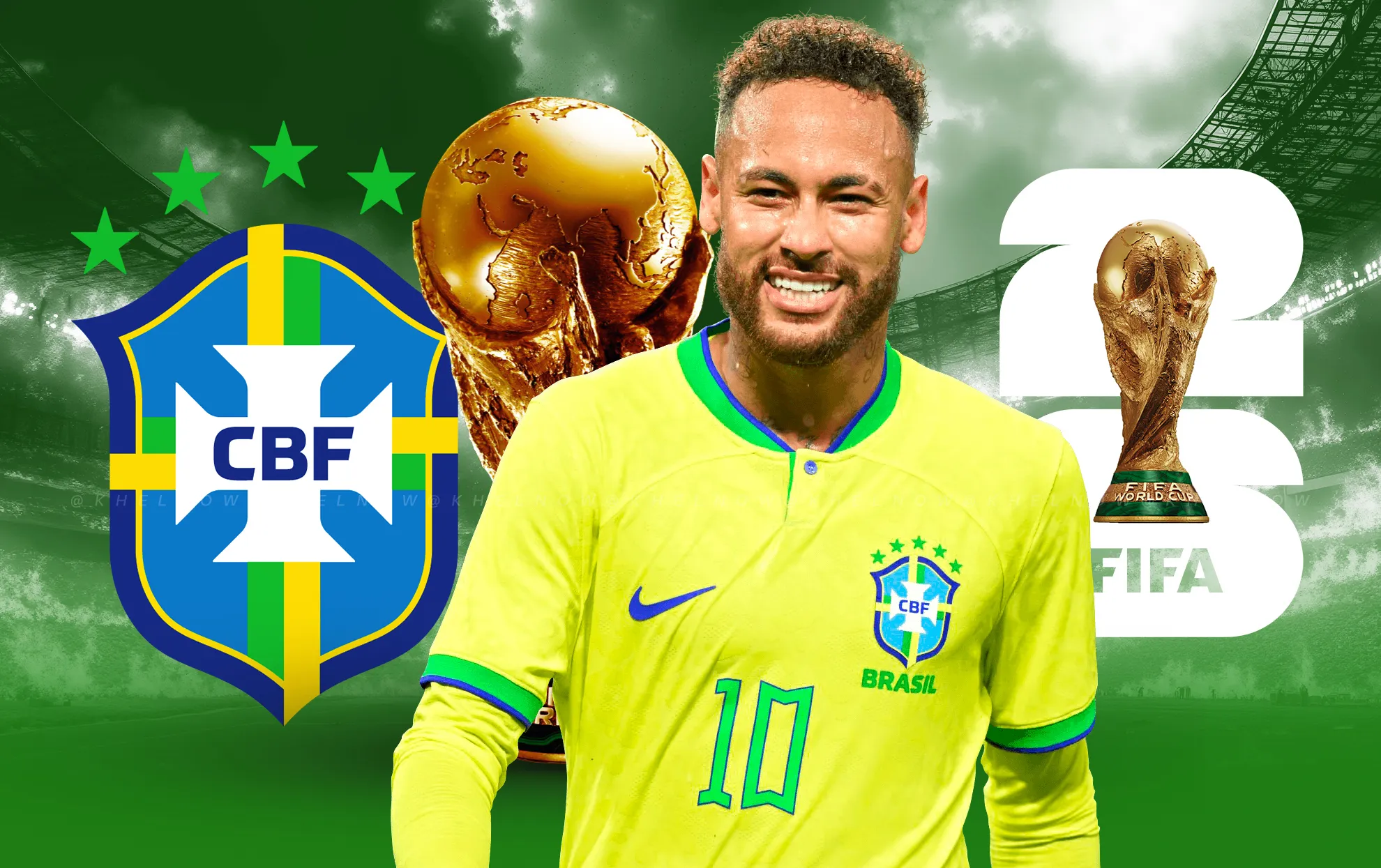 نيمار ضمن قائمة البرازيل لكأس العالم 2026