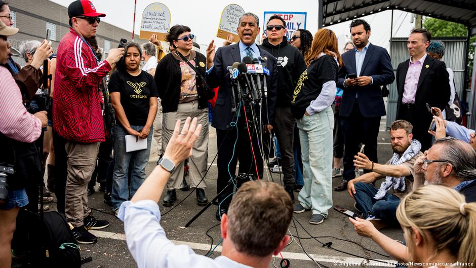 Conditions du centre de détention des migrants du New Jersey