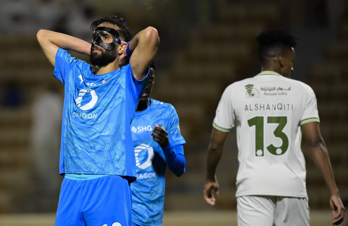 تعادل نيوم والحزم في الدوري السعودي للمحترفين