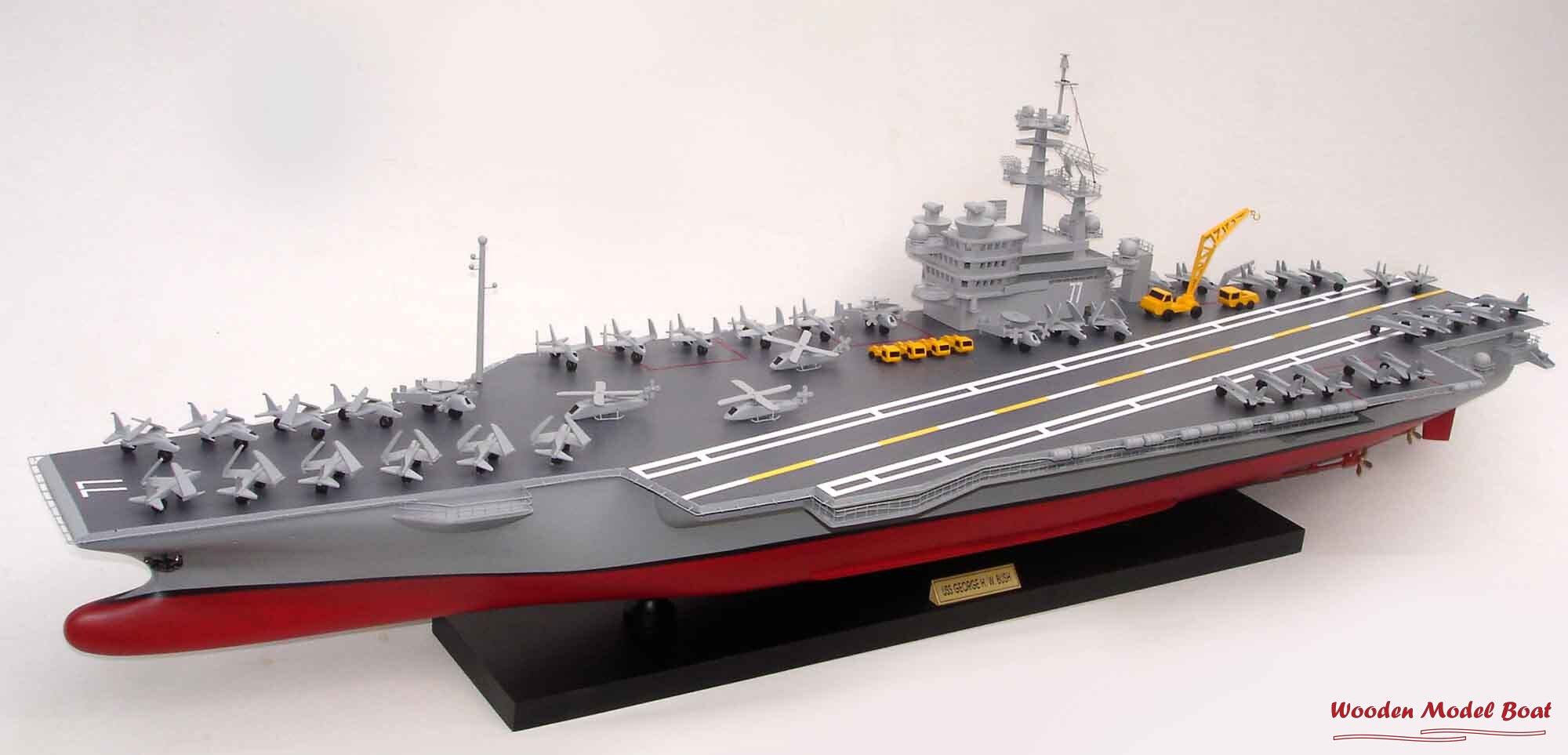 Vorbereitungen des US-Flugzeugträgers „George Bush“