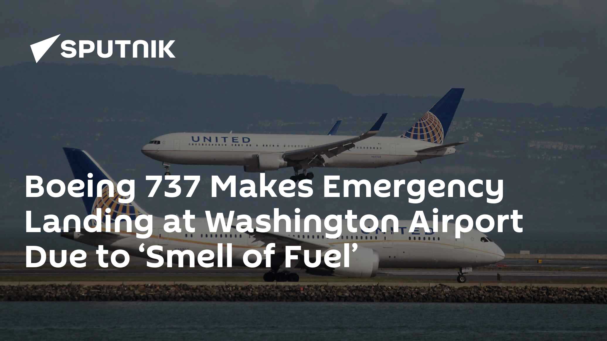 Suspendre les vols à Washington en raison d'une odeur chimique