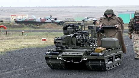 اختبارات روبوتات كورير الروسية لمكافحة الطائرات المسيّرة