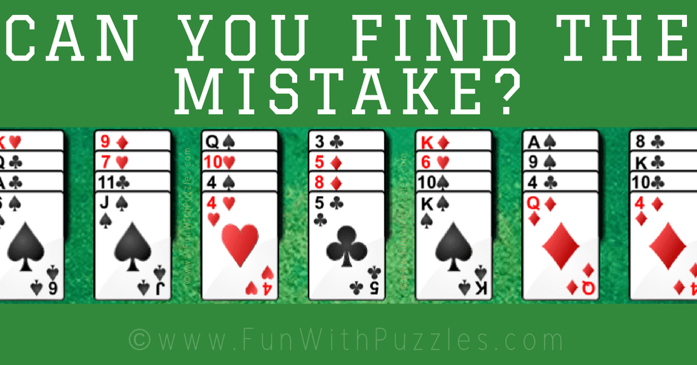 Test Your Intelligence: Find the Mistake in 5 Seconds