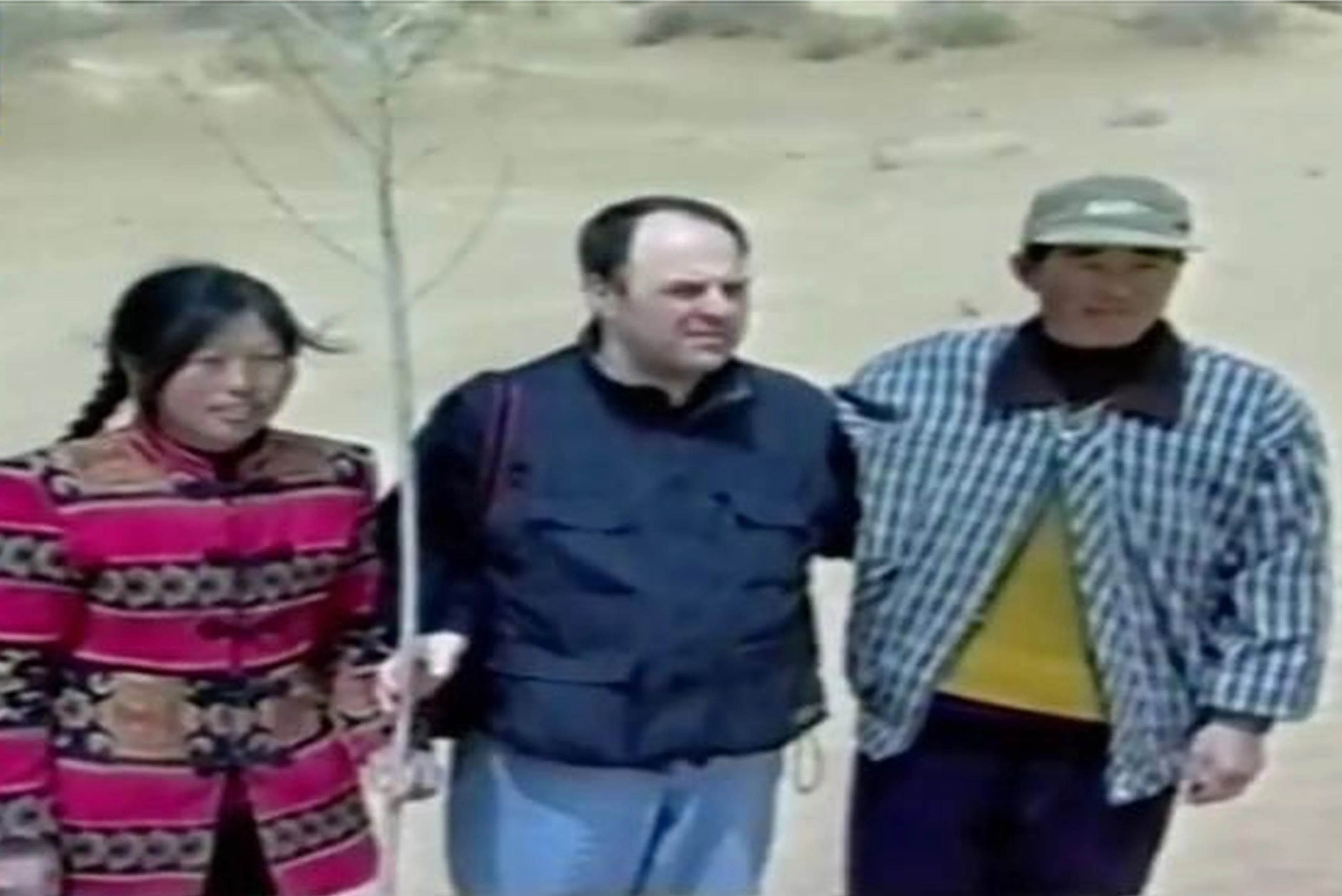 Une agricultrice chinoise invite un donateur américain