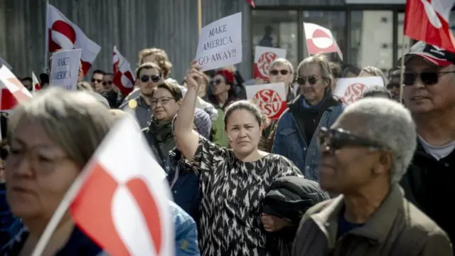 Proteste in Grönland gegen Trumps Kaufambitionen