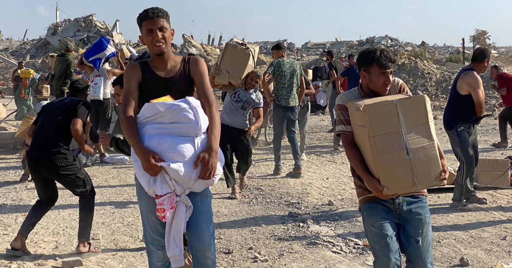 Israeli Gunfire During Aid Distribution in Gaza