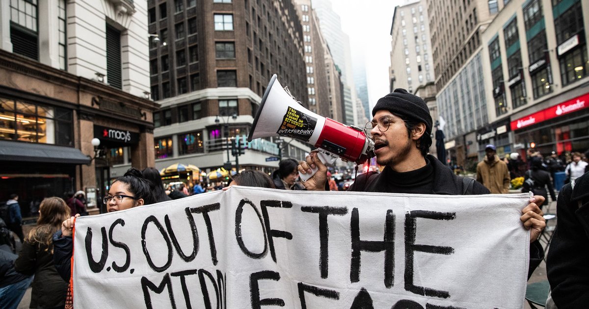 Protests in Israel Against War with Iran
