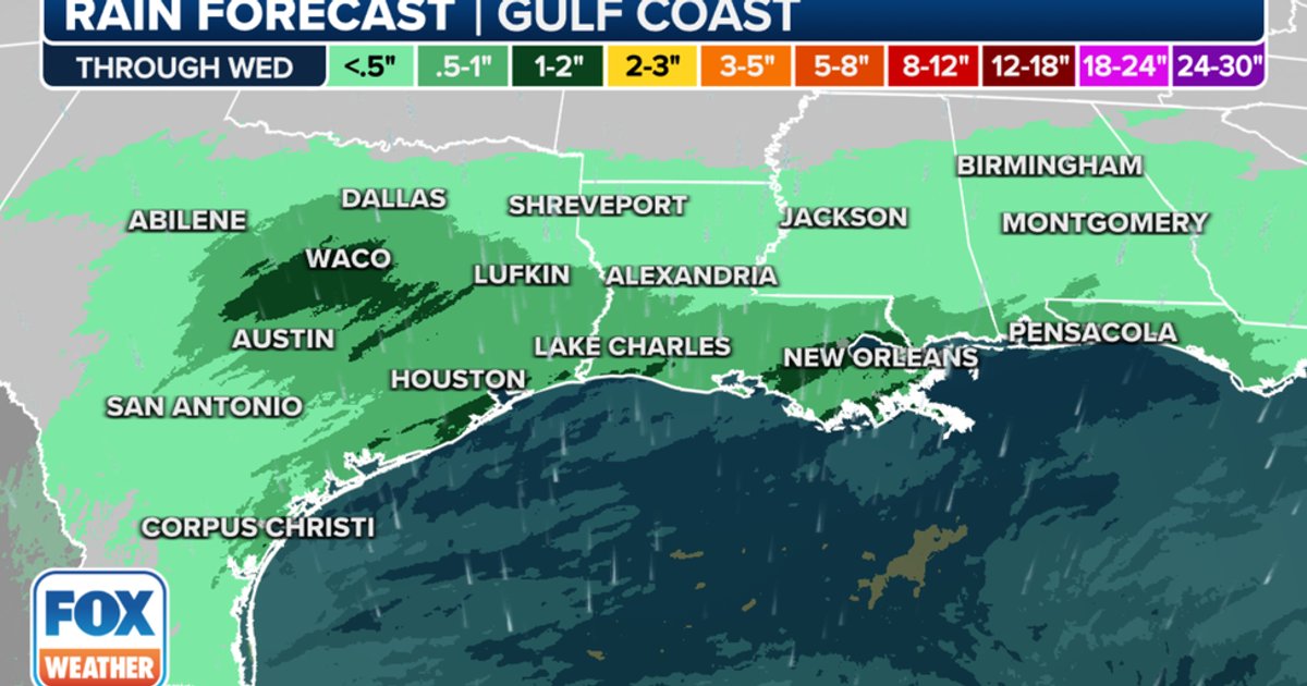 أمطار غزيرة وسيول متوقعة في 10 مناطق