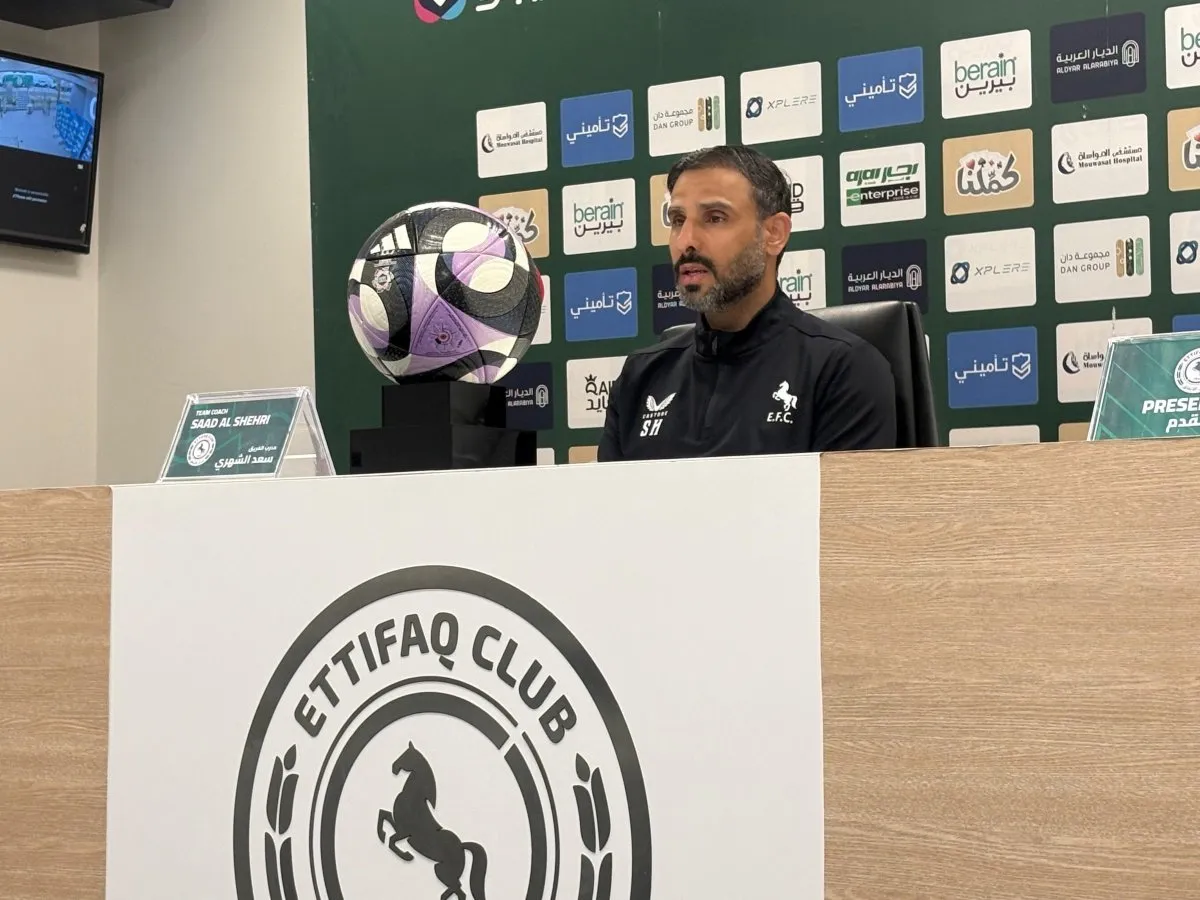 الشهري: مواجهة الرياض تتطلب ذكاءً وتركيزاً عالياً
