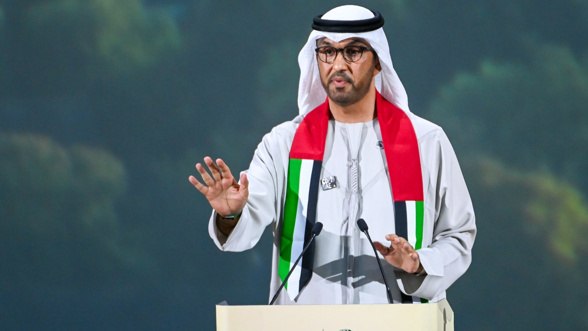 Dr Sultan Al Jaber reçoit le prix de leadership exceptionnel