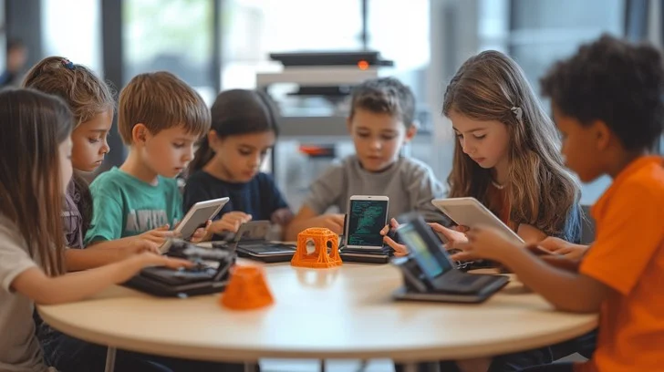 تأثير الأجهزة الذكية على نمو دماغ الأطفال