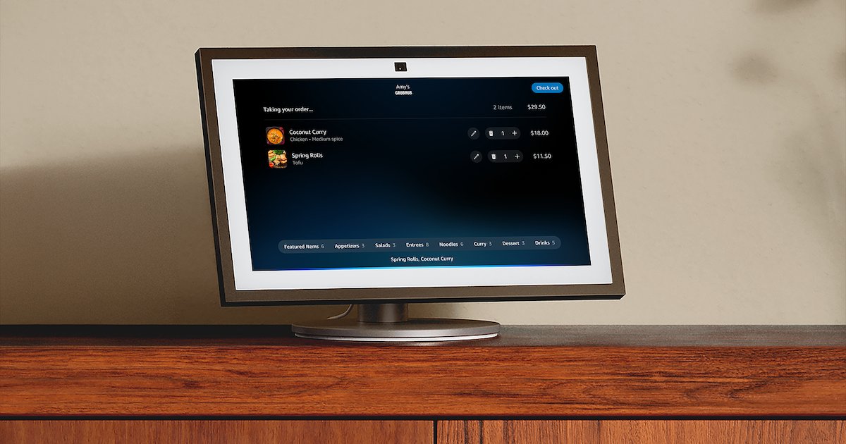 Amazon lance une fonctionnalité de commande de nourriture via Alexa+